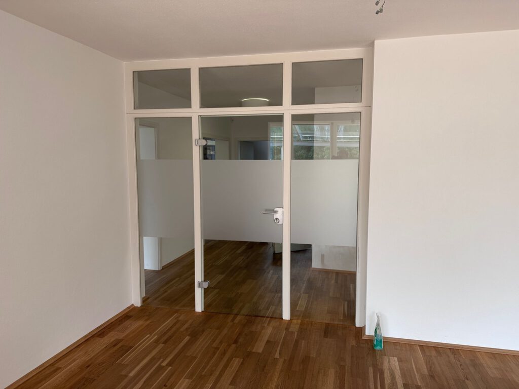 Sichtschutzfolierung Lofttür